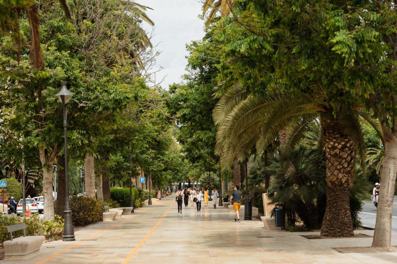 In The Historic Center Of Malaga, Very Close To The Beach And The Ave Train Station, With Private Parking エクステリア 写真